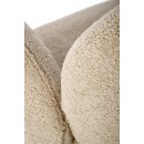 Стул HALMAR K498 капучино/черный, поворотный